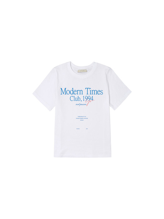 SITP5065 Modern Time T-shirt_White