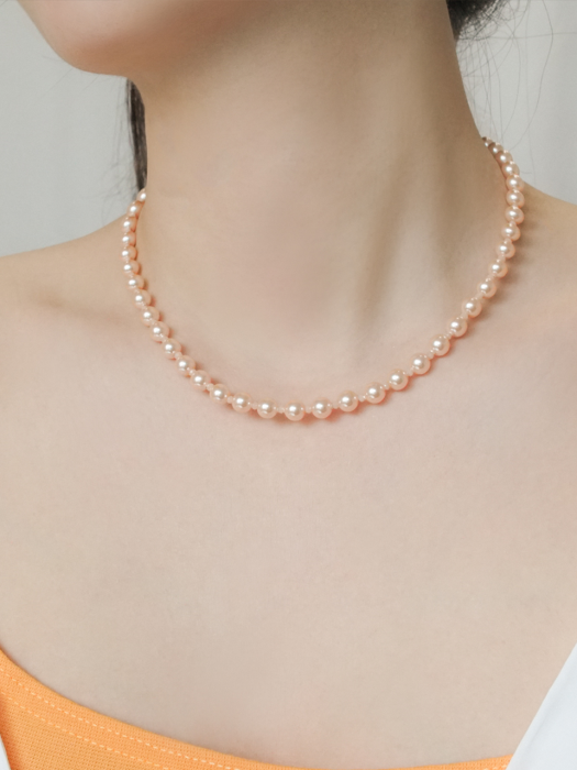 [SILVER] 6SW PEARL BEADS N (CORAL)