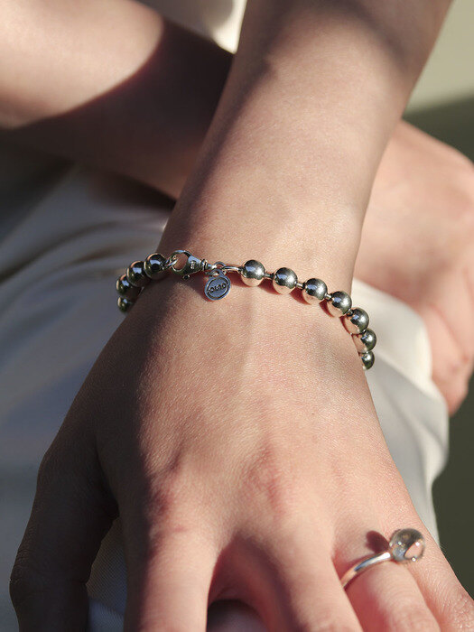 실버볼체인팔찌(7mm)silver ball chain bracelet(7mm)