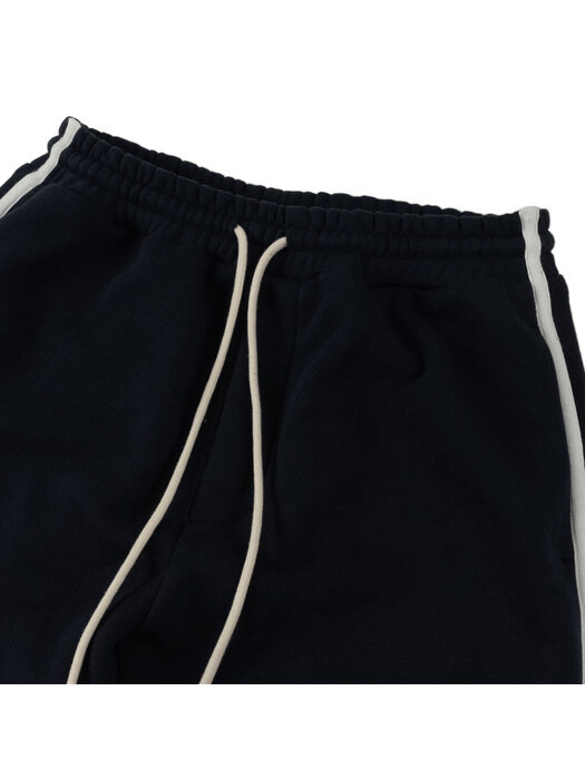 Side Zipper Sweatpants (Navy)