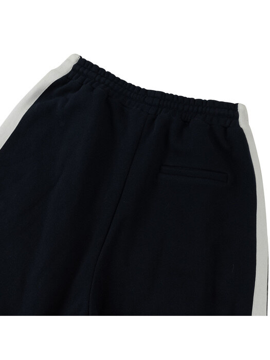 Side Zipper Sweatpants (Navy)