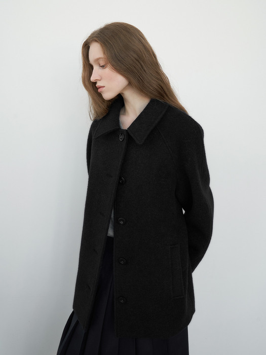 Half Coat-Black