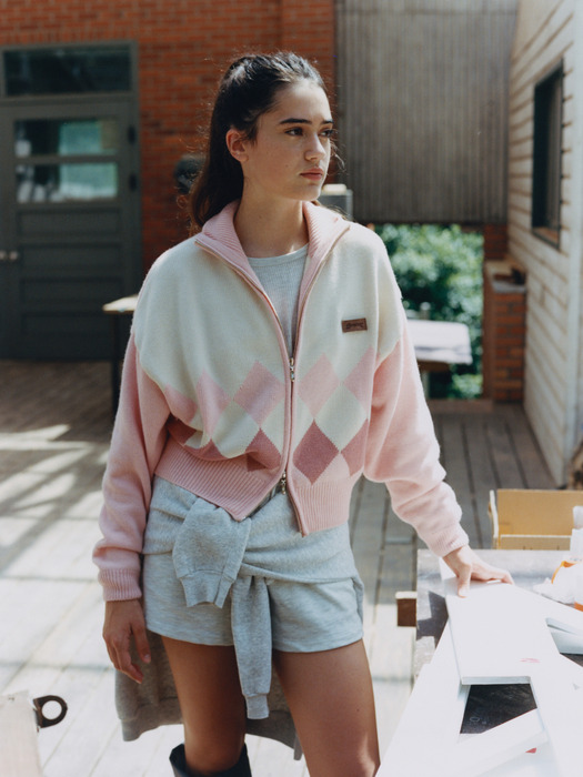 [EXCLUSIVE] BLAIR ZIP UP - PINK