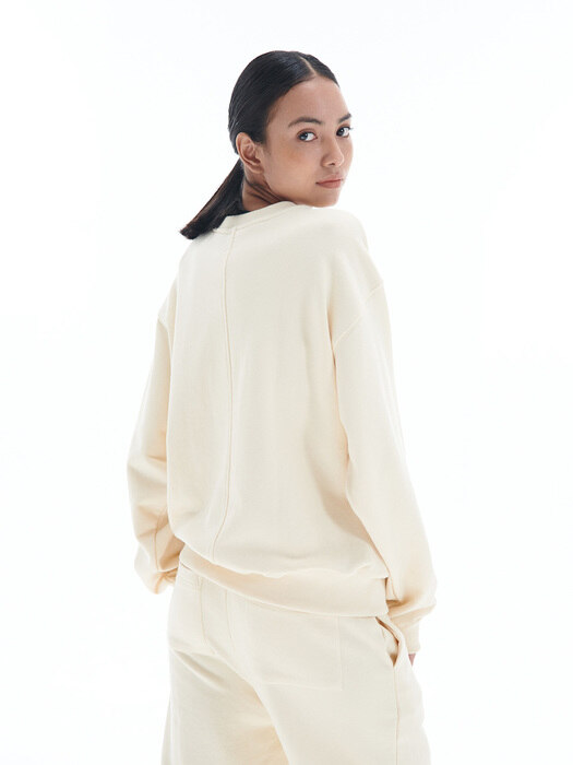 [22FW] ECOLE Sweatshirt (Ivory)