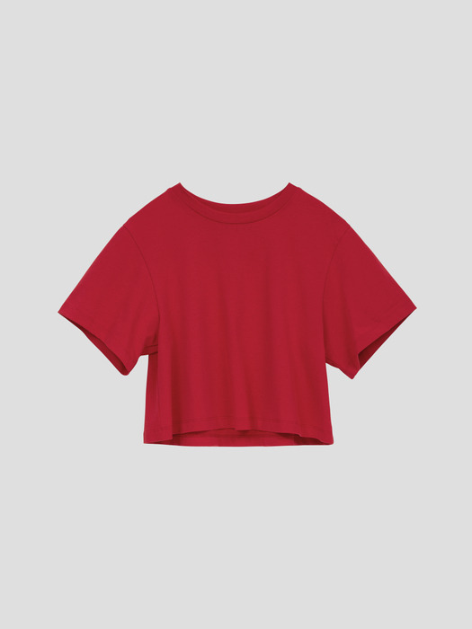 RC BABY CROP T-SHIRT (RED)