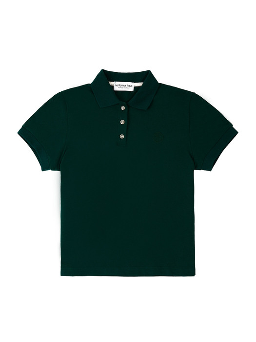 Stretch Cotton Polo Shirt (Green)
