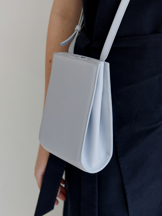 [리퍼브]Folded Bag Greyish Blue