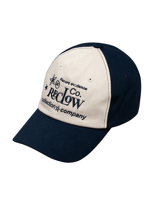 RECLOW 트윌투톤 RWL BALL CAP [NAVY]
