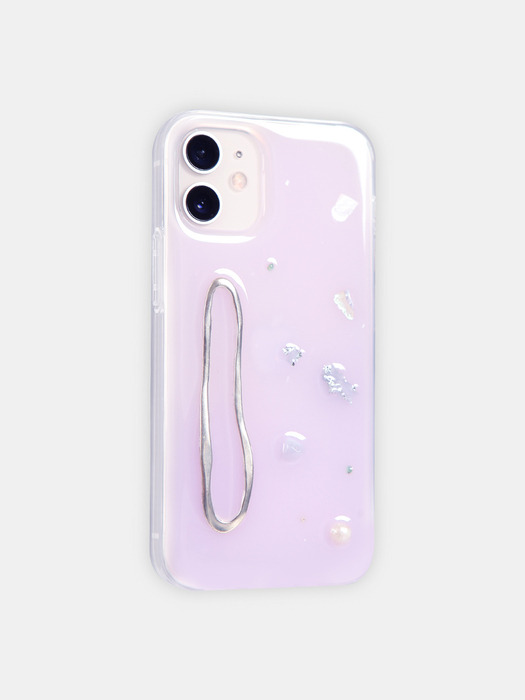 IPHONE CASE FOG PURPLE_HANDMADE COLLECTION