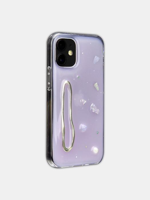 IPHONE CASE FOG PURPLE_HANDMADE COLLECTION