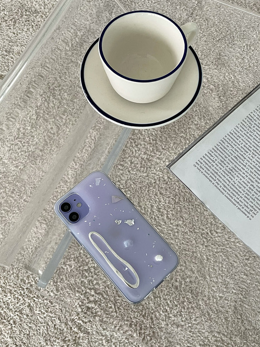 IPHONE CASE FOG PURPLE_HANDMADE COLLECTION