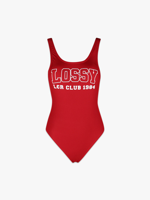 Lossy L&R club monokini Red