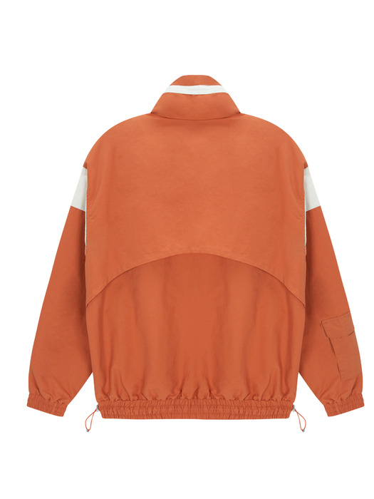 Hiker Varsity Track Jacket (Dusty Orange)