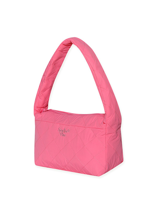 (UNI) Padding Shoulder Bag_Pink