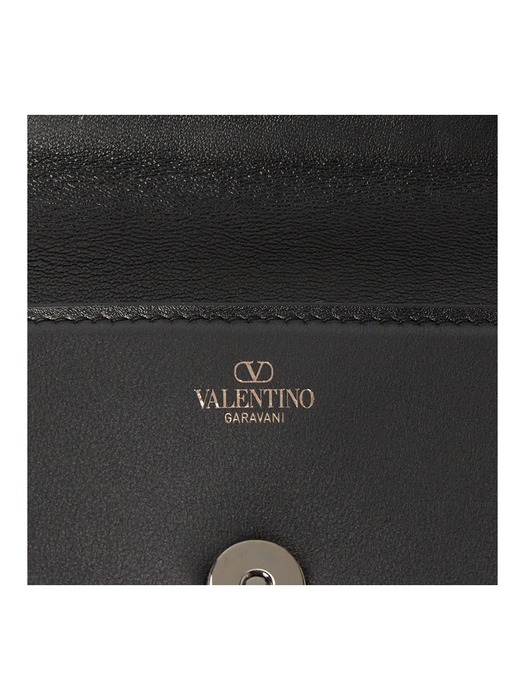 발렌티노 V 로고 시그니처 P0U46VTQ 0NO 남자 명함/카드지갑