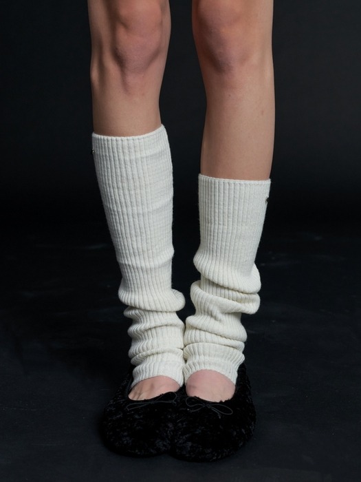 Basic Rib Wool Leg Warmer_3COL (L234MSC010)