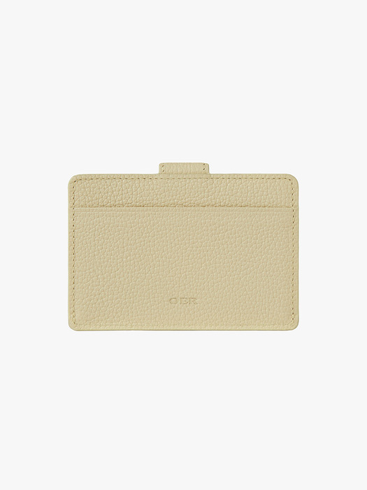 Paula card wallet - Light Yellow