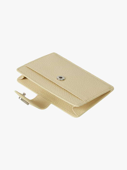 Paula card wallet - Light Yellow