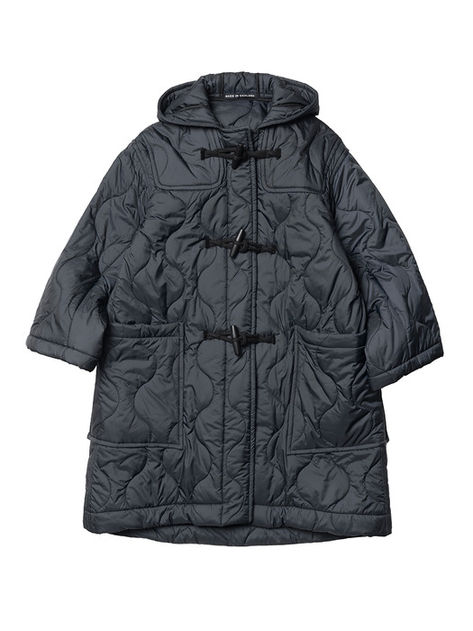 LONDON TRADITION Melina Ladies Quilted Coat - Black 60