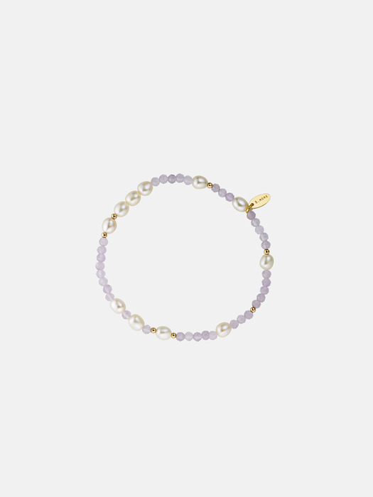 silver925 amethyst bracelet