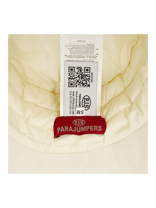 PARAJUMPERS 파라점퍼스 여성 패딩 버킷햇 벙거지 모자 PAACHA51 PURITY