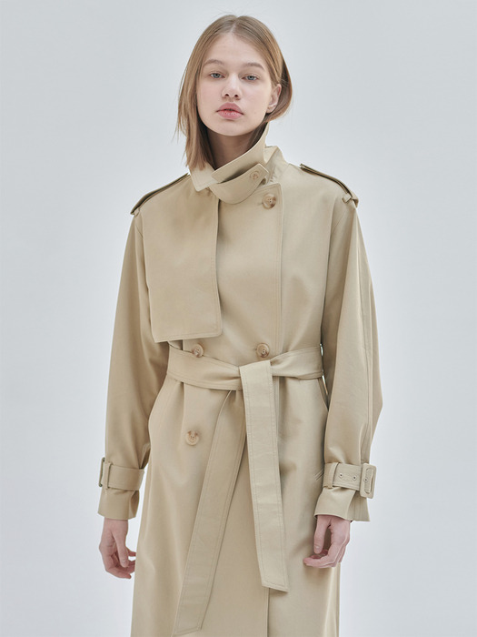 24SN vintage max trench coat [C/BE]