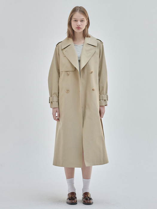 24SN vintage max trench coat [C/BE]