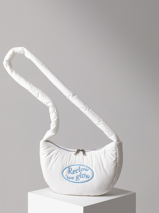 CANDY HALFMOON BAG WHITE