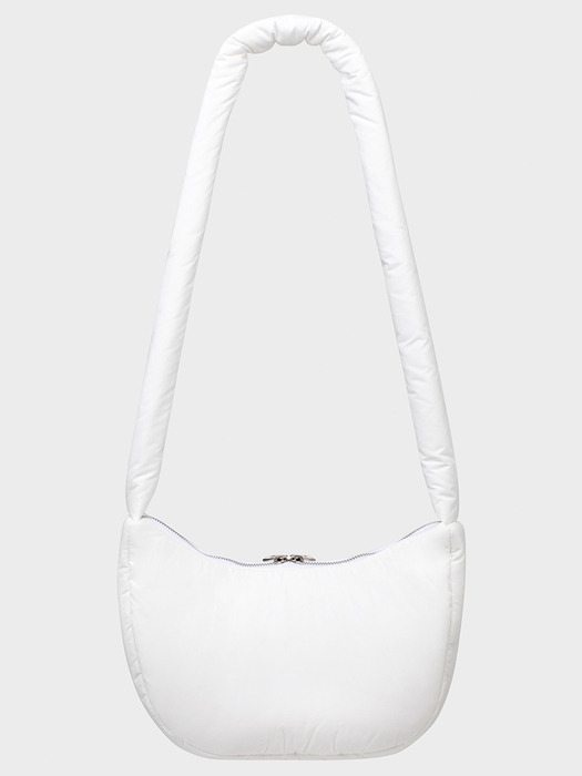 CANDY HALFMOON BAG WHITE