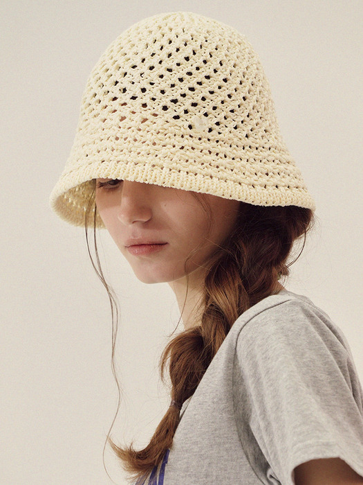 Mellow crochet bucket hat_6color