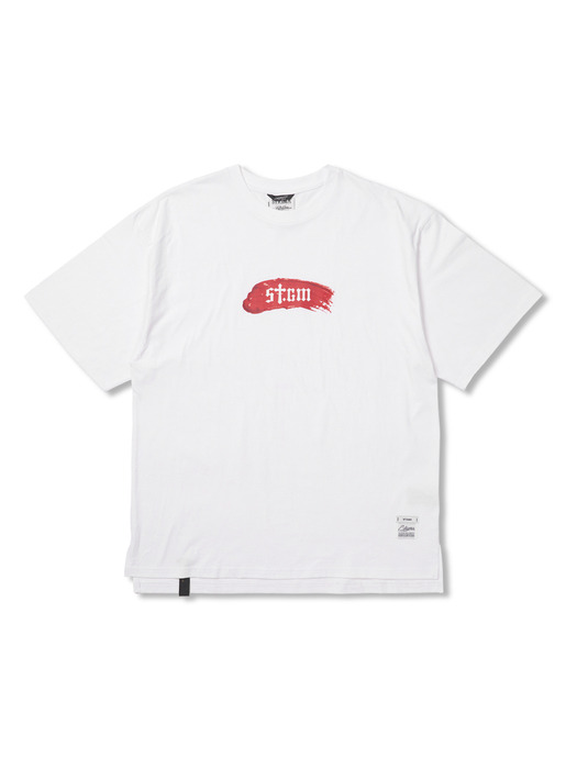 STGM Paint Oversized Short Sleeves T-Shirts White