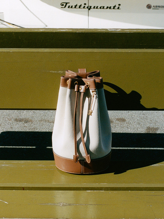 VASE BACKPACK [BROWN - CANVAS]