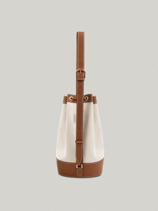 VASE BACKPACK [BROWN - CANVAS]