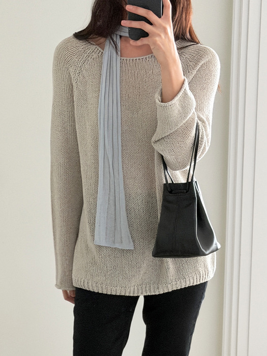[단독][NEW컬러 추가]NEFF LINEN KNIT (7colors)