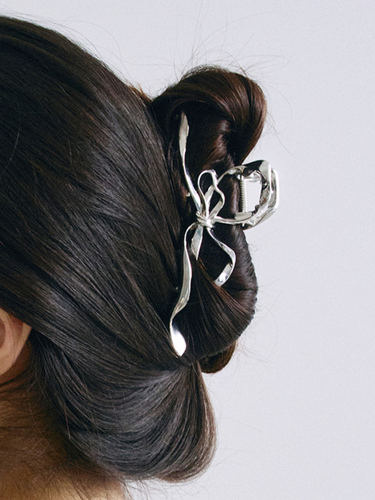 HSU013 Metal ribbon hair clip