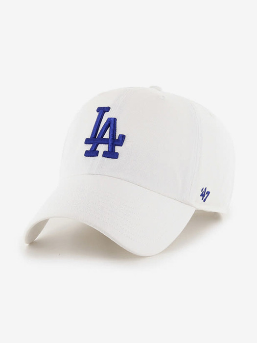 MLB모자 47브랜드 LA빅로고 프리미엄라인 빅로고 야구모자 볼캡(화이트)