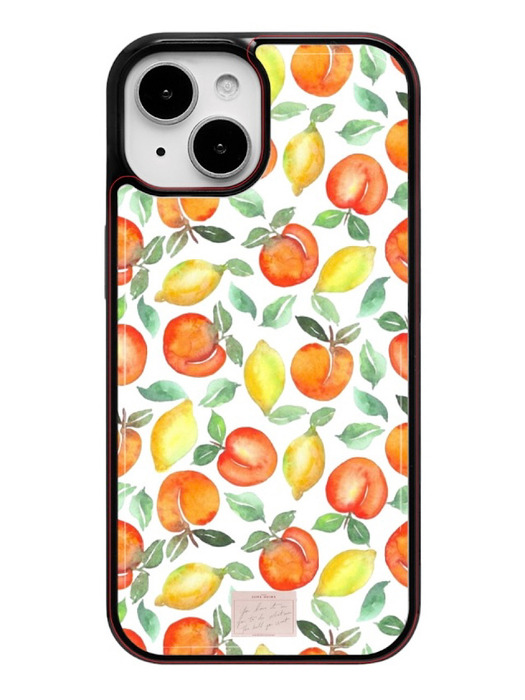 lemon apricot field Epoxy Phone Case 아이폰 갤럭시 에폭시 케이스