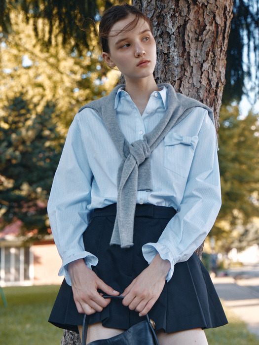 Ribbon Pocket Shirt