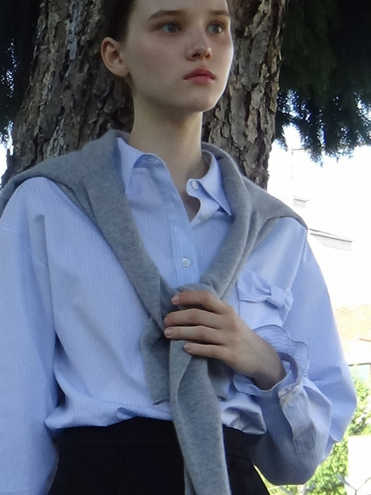 Ribbon Pocket Shirt