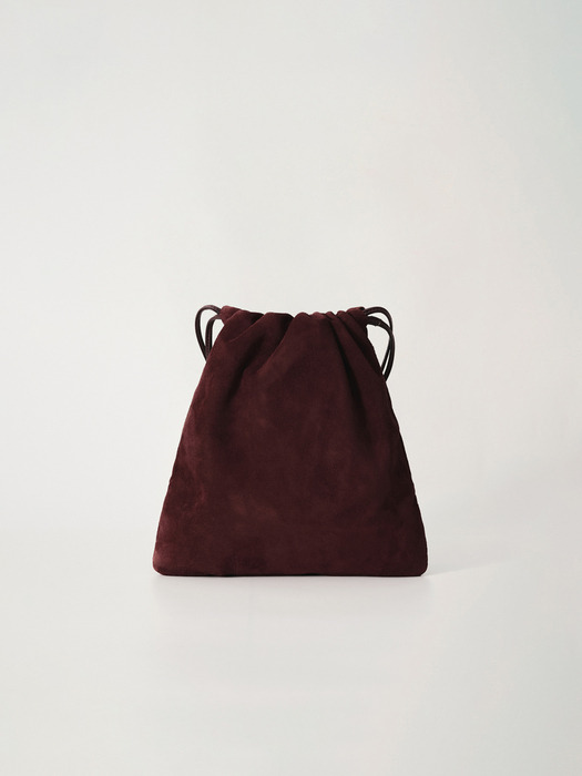 Fatu shouder bag (Wine suede)