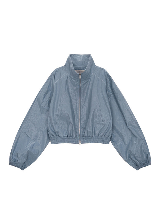 MATIN COATING CROP BLOUSON IN SKY