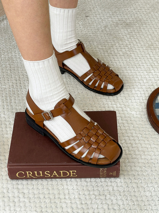 [리퍼브]IS_221350  Honeycomb Fisherman Sandals