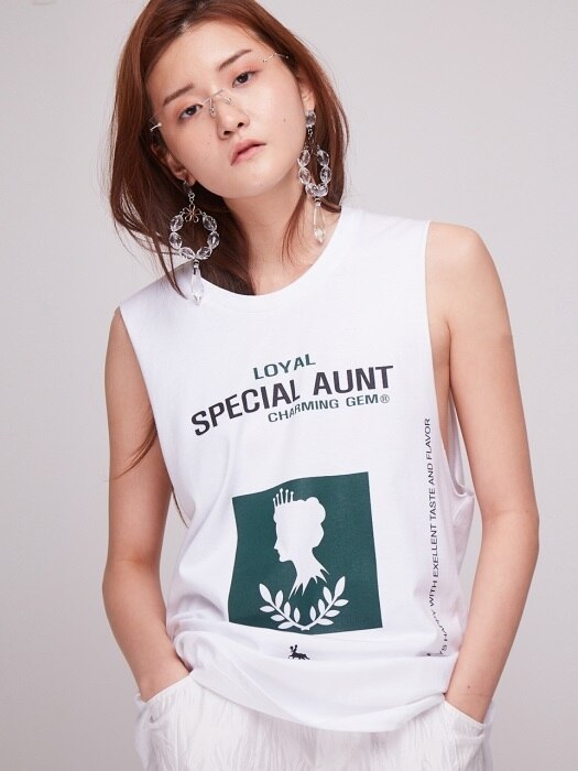 Baby Special Aunt Sleeveless [WHITE]