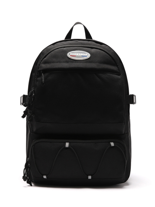 R RUBBER LABEL OMG BACKPACK (BLACK)