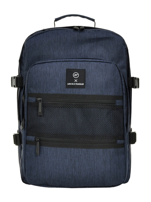 VIAMONOH NEW-ROPE ONE POCKET BACKPACK (NAVY)