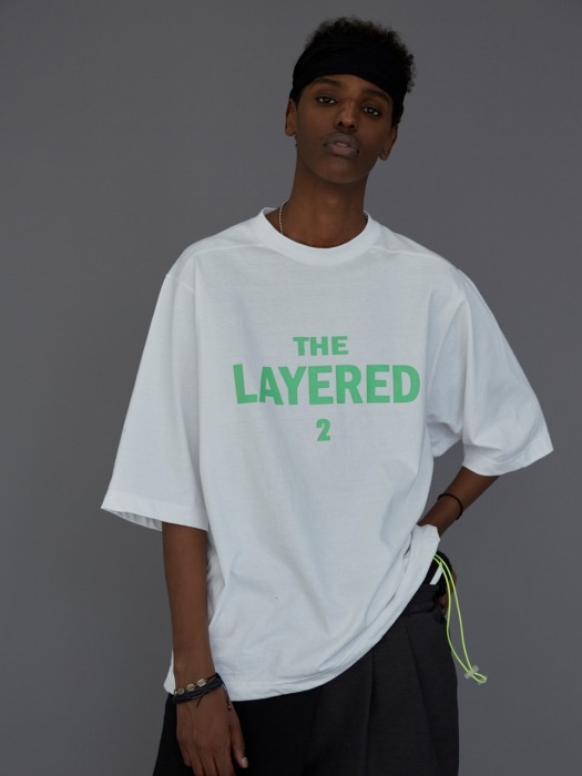 THE LAYERED 2 T-SHIRT WHITE