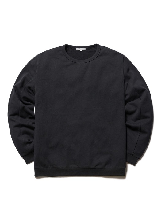 FINEST COTTON SWEATSHIRT-CHARCOAL