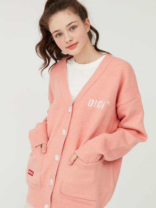 OVERFIT SOFT CARDIGAN_pink