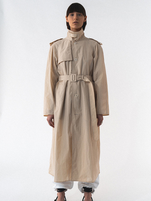LIGHT TRENCH COAT (2COLORS)