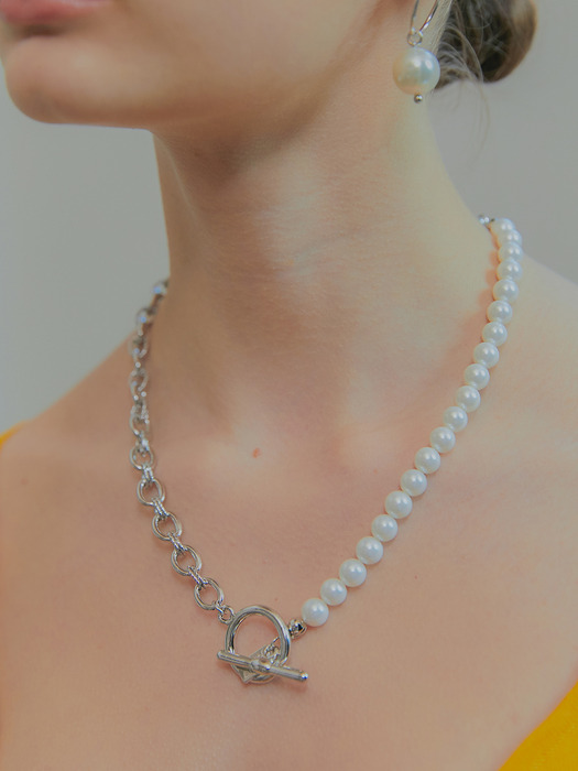 two rope pearl necklace